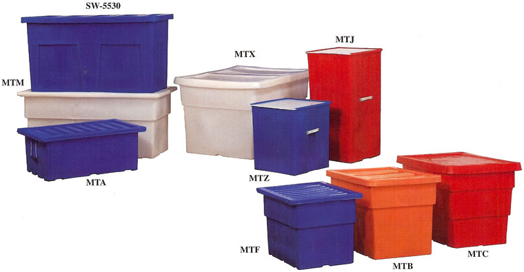 ribbed wall shipping & storage containers