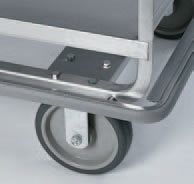 stainless steel multi-shelf carts