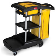 rubbermaid flexi 2000 cleaning cart
