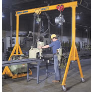 a series fixed height steel gantry cranes