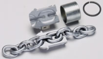 chain end stop assembly