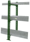 poly tier supports for conveyors
