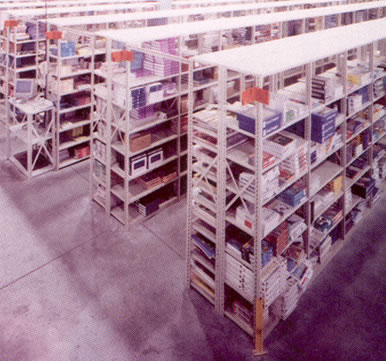 36 inch open shelving sections
