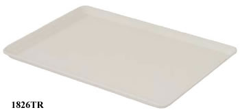 white trays