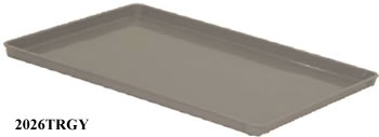 gray trays