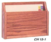 pocket oak chart rack