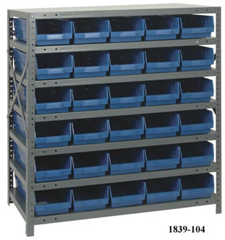 shelf bin shelving systems