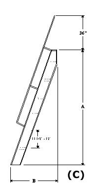 ships ladder extented handrail