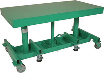stn series long deck lift tables