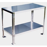 fixed stainless steel work stands
